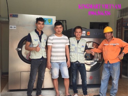 Lắp máy giặt công nghiệp tại Hà Tĩnh